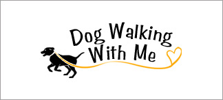 dog walking with me logo